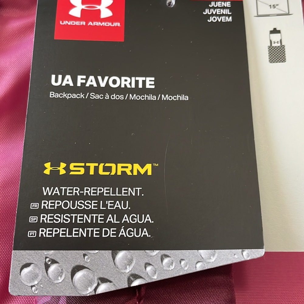 Under Armor backpack. - Picture 13 of 15